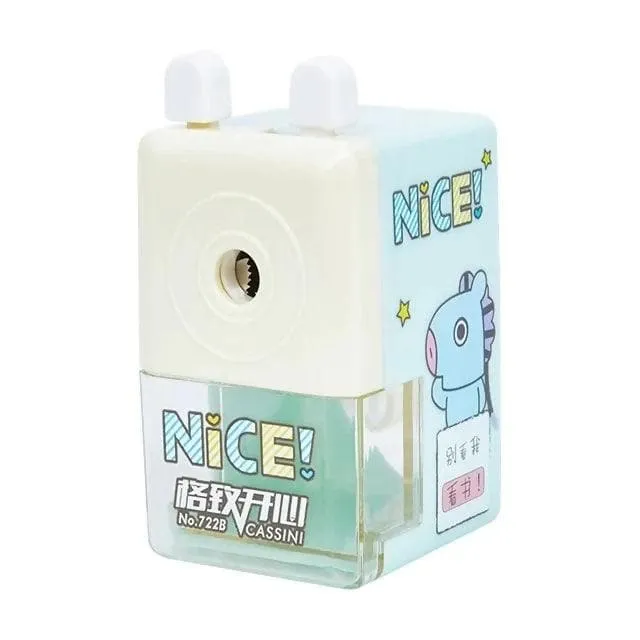 A Cool And Classy Mechanical Pencil Sharpener For Everyone (Green, Single piece)