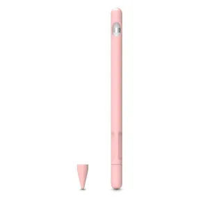 Apple Pencil 1 Blødt Silikone Cover - Lyserød