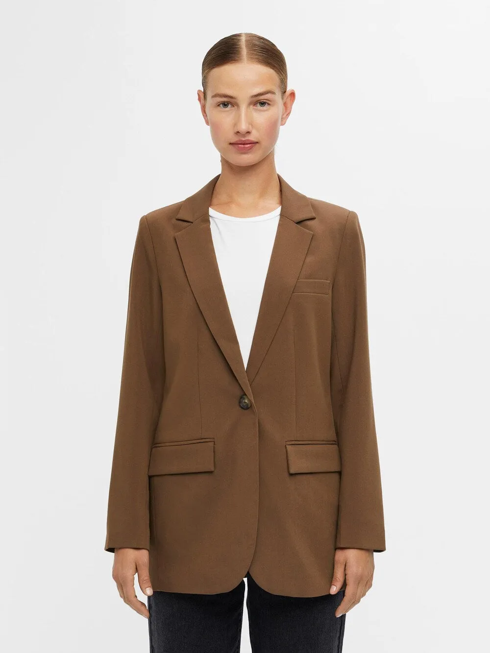 Blazer Object SIGRID, brown
