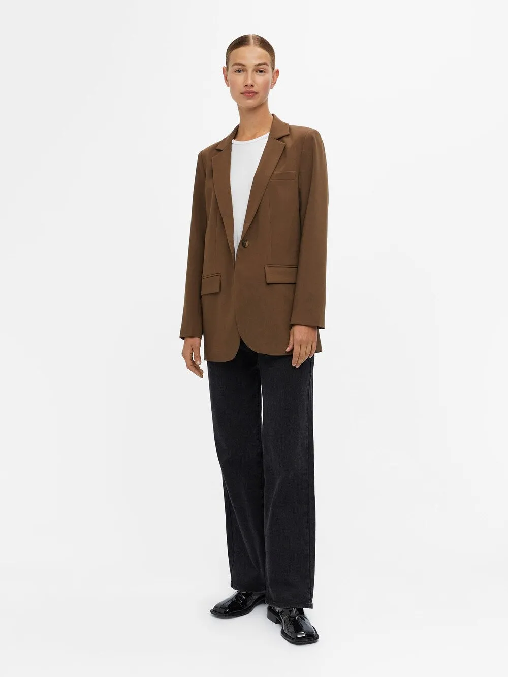 Blazer Object SIGRID, brown