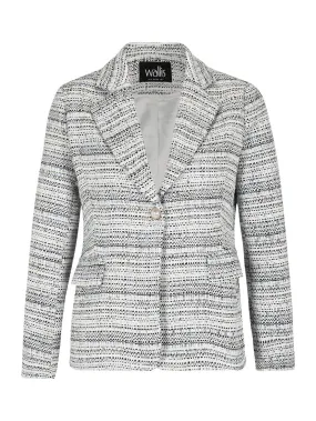 Blazer Wallis, smoke blue