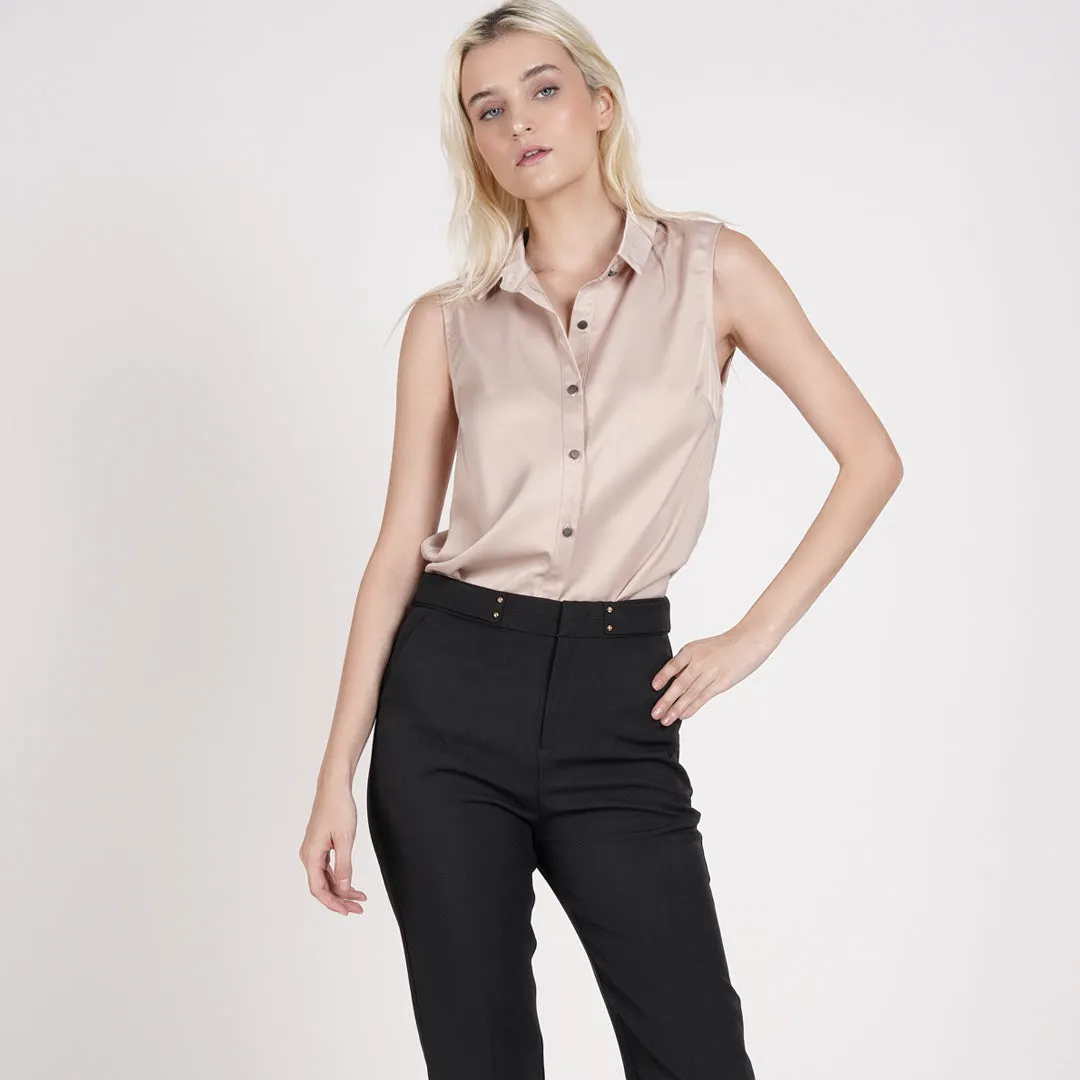 Dahlia Detailed Waistband Pants