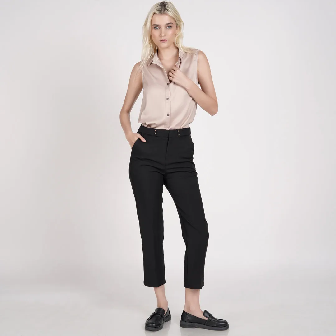 Dahlia Detailed Waistband Pants