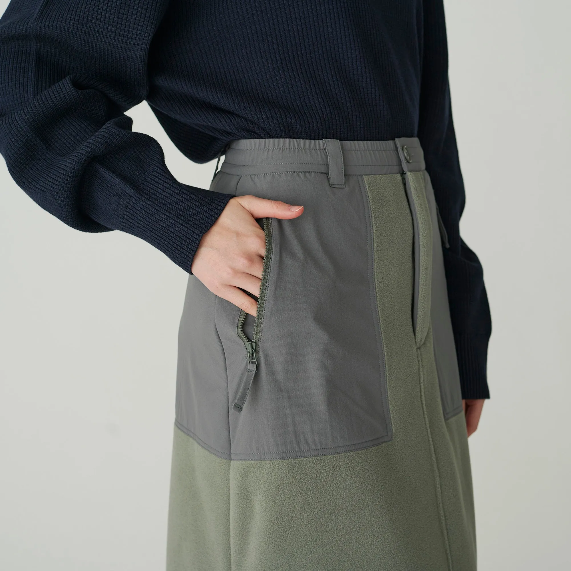 Double Face Fleece Skirt
