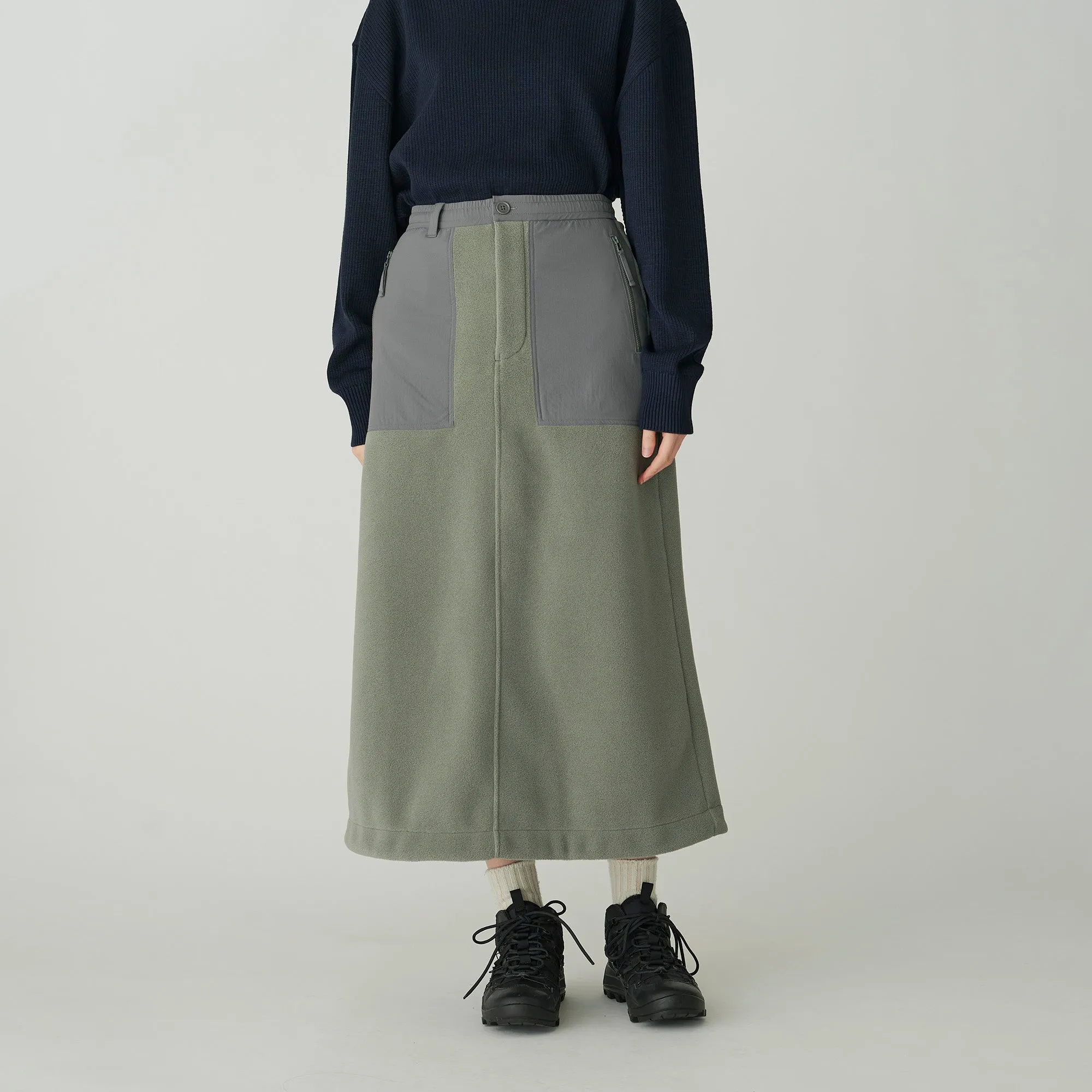 Double Face Fleece Skirt