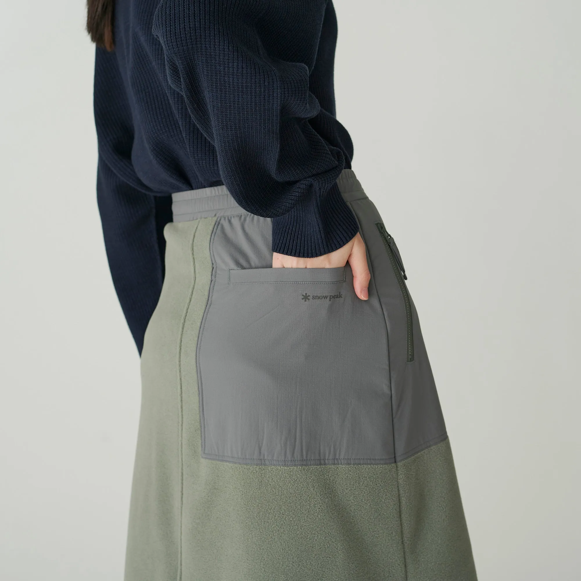 Double Face Fleece Skirt