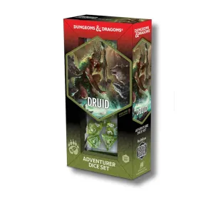 Dungeons & Dragons Adventure Dice Set - Druid Green