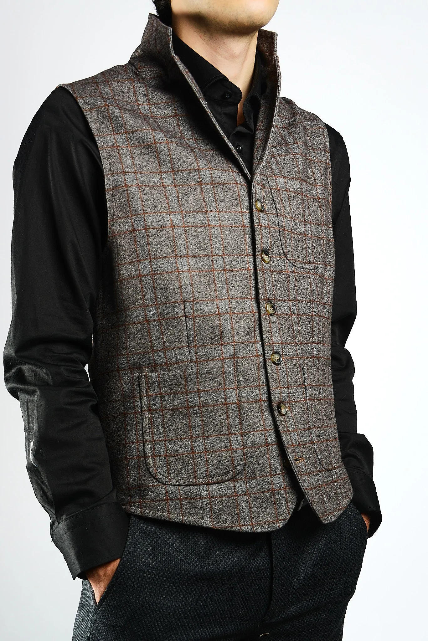 Hampstead Check Soft Touch Waistcoat