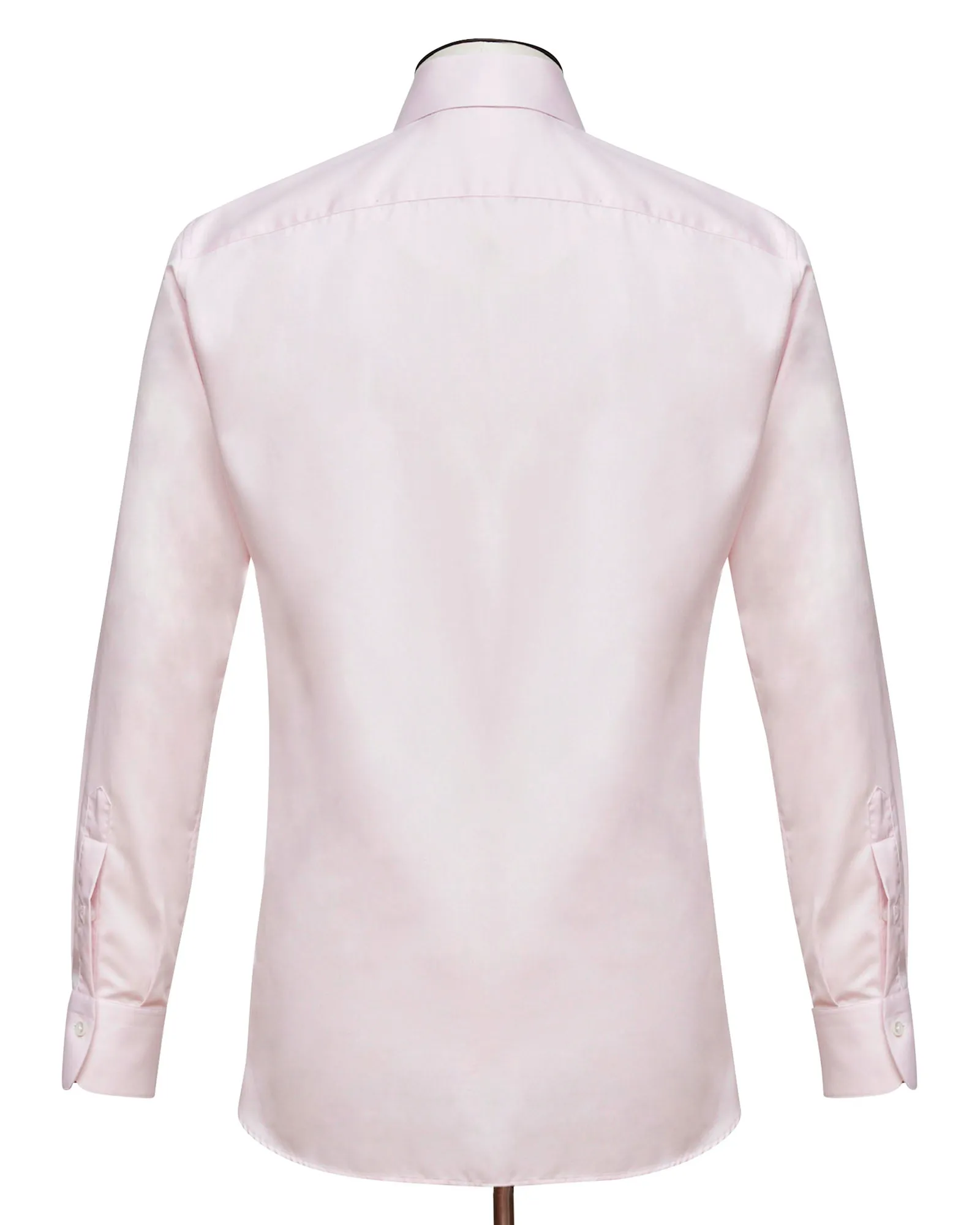 Light Pink Fine Twill Cutaway Collar Shirt