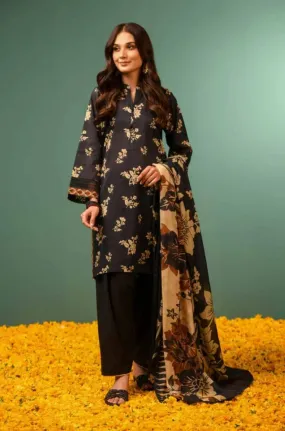 Mushq Embroidered Winter Three Piece MQ-29