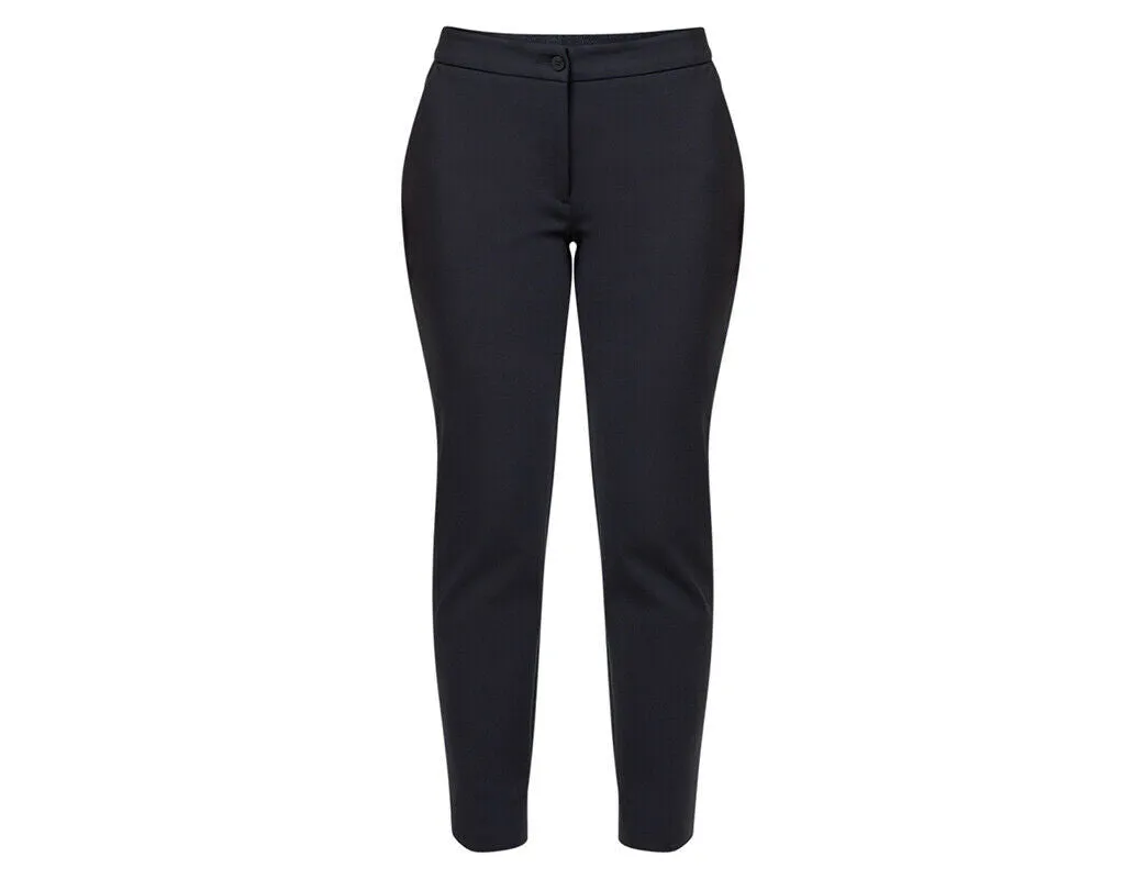 NNT Womens Ponte Knit Slim Formal Pant Slim Leg Fit Tough Business Pants CAT3KM