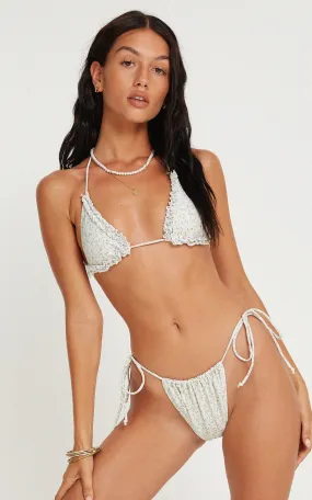 Pandya Bikini Top // Pretty Petal Ivory