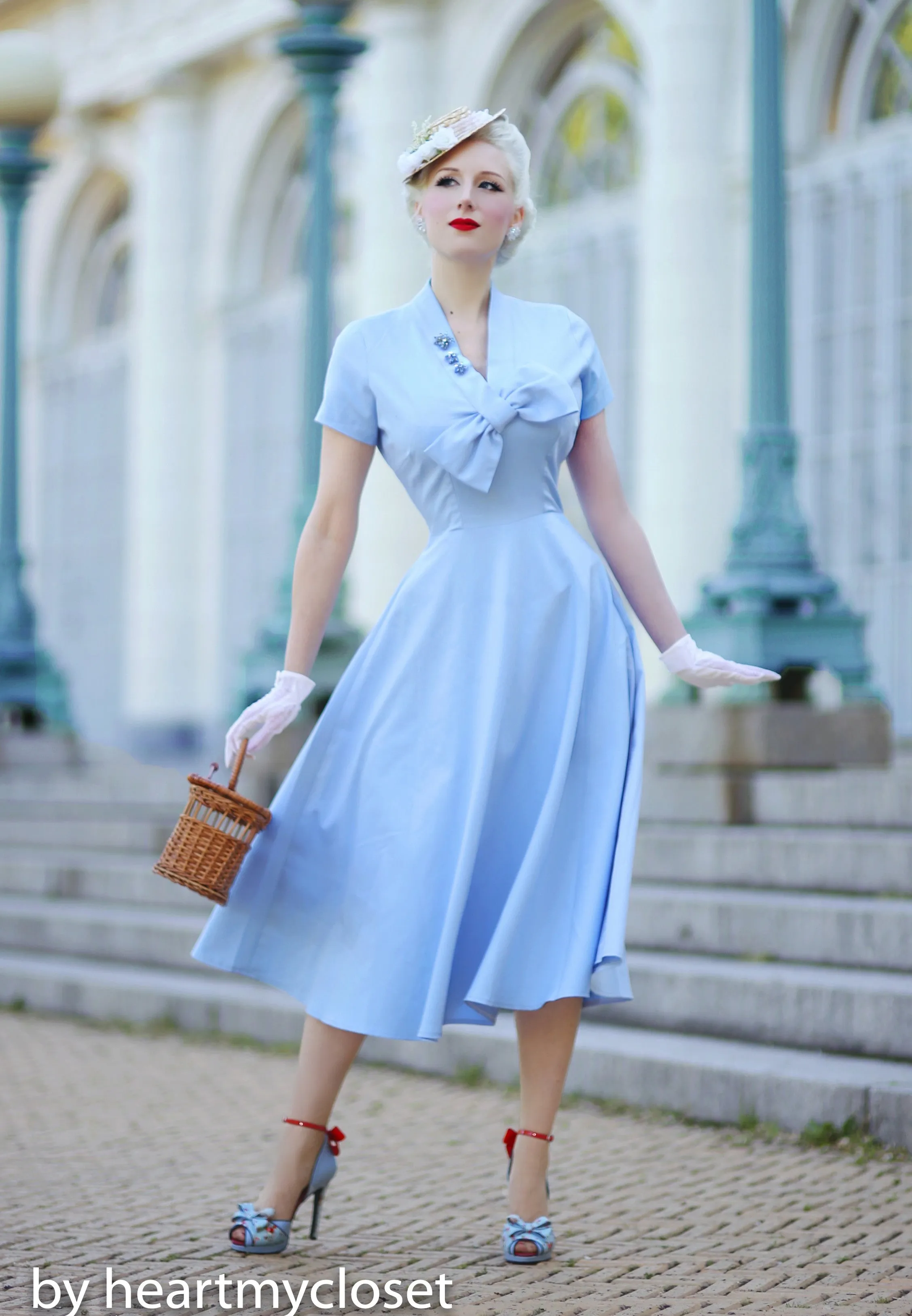 Rita - Marilyn Monroe dress with bow
