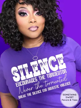 Silence Domestic Violence Tee
