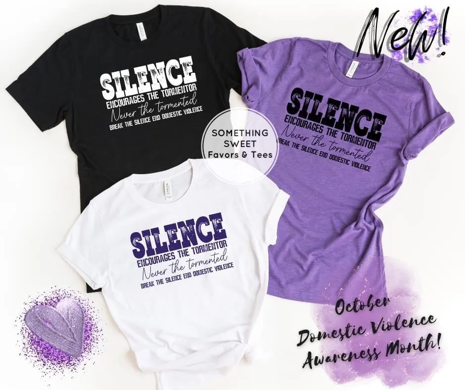 Silence Domestic Violence Tee