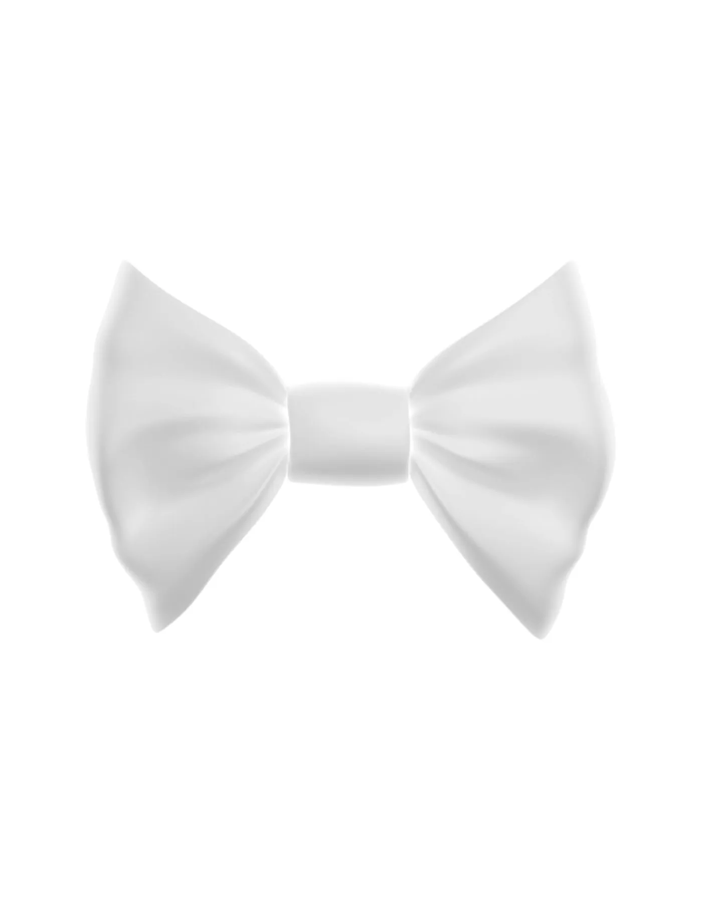 Solid Color Lycra Hair Bow