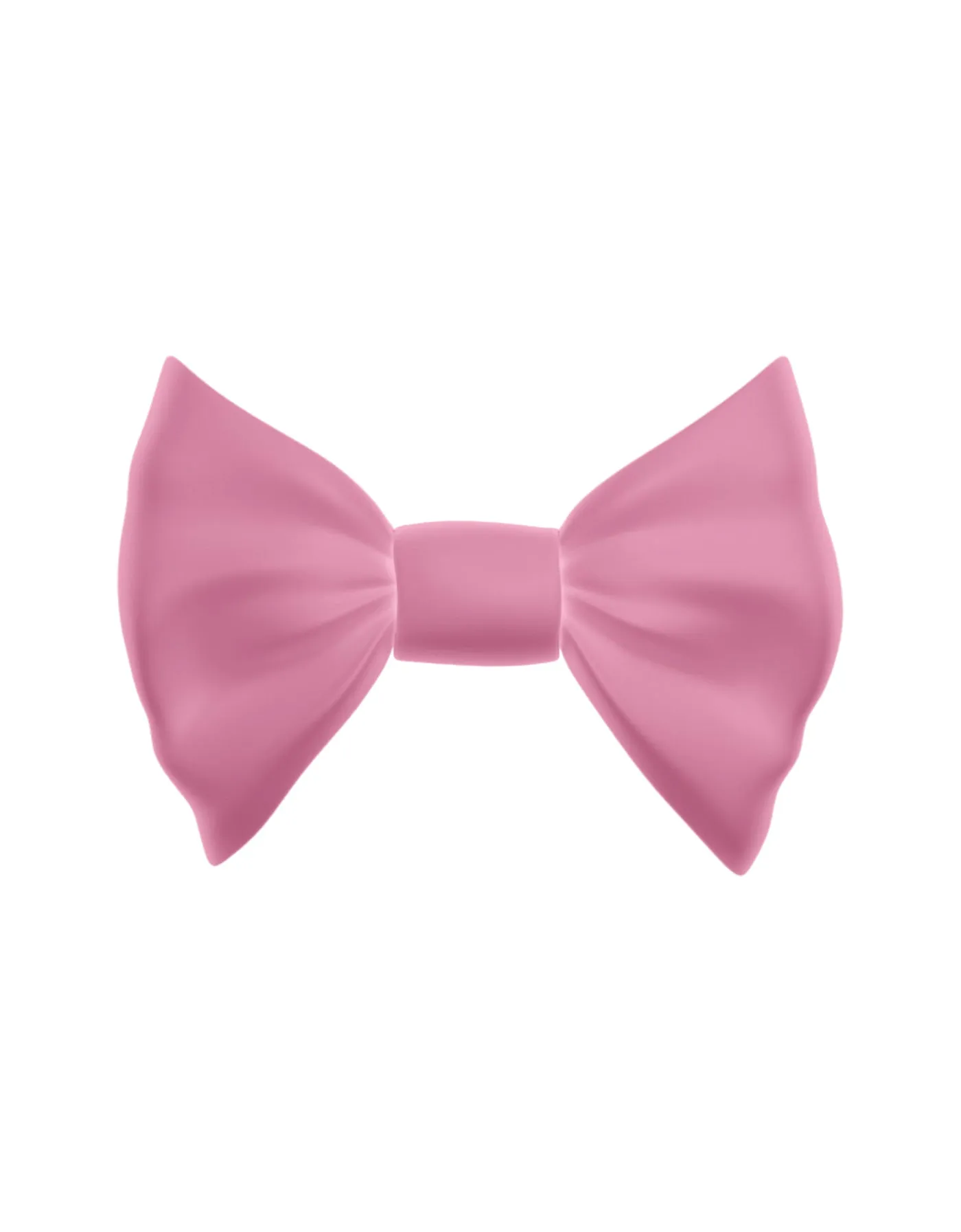 Solid Color Lycra Hair Bow