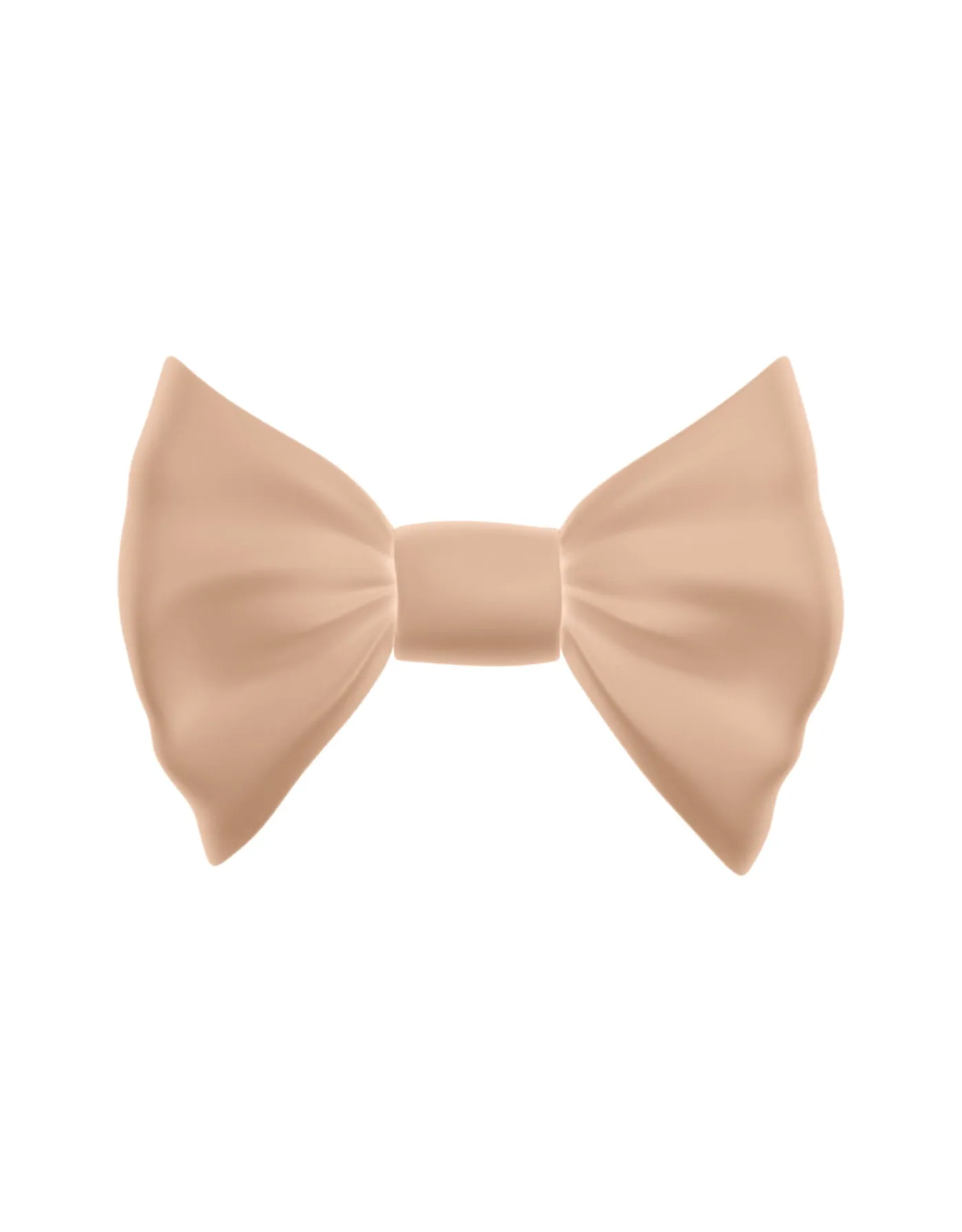 Solid Color Lycra Hair Bow