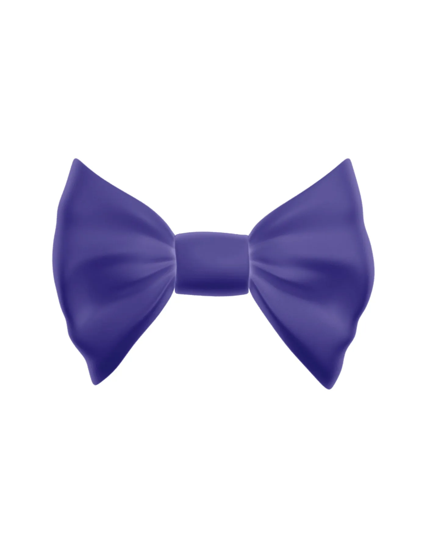 Solid Color Lycra Hair Bow