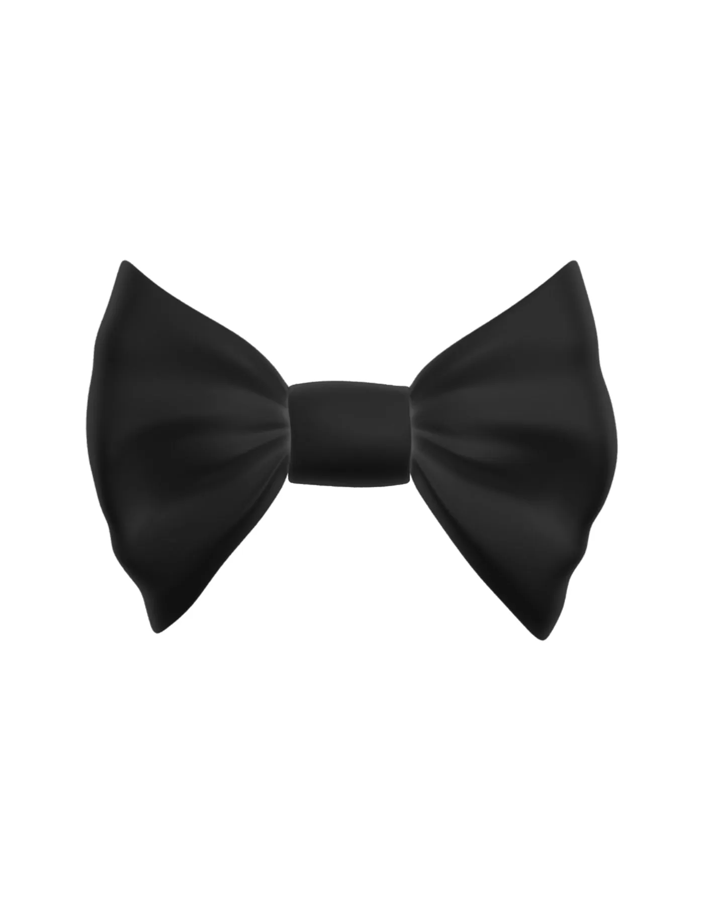 Solid Color Lycra Hair Bow