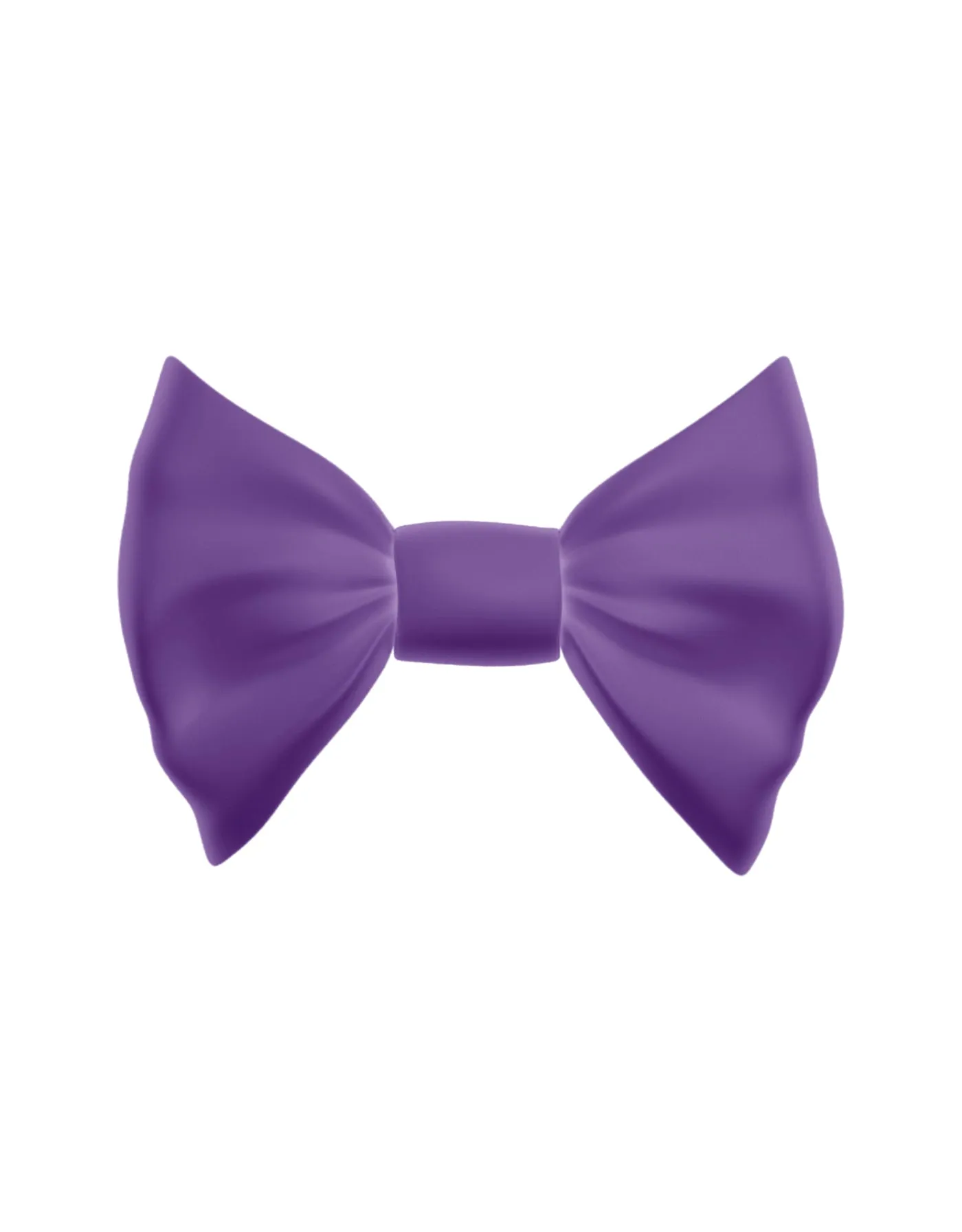 Solid Color Lycra Hair Bow