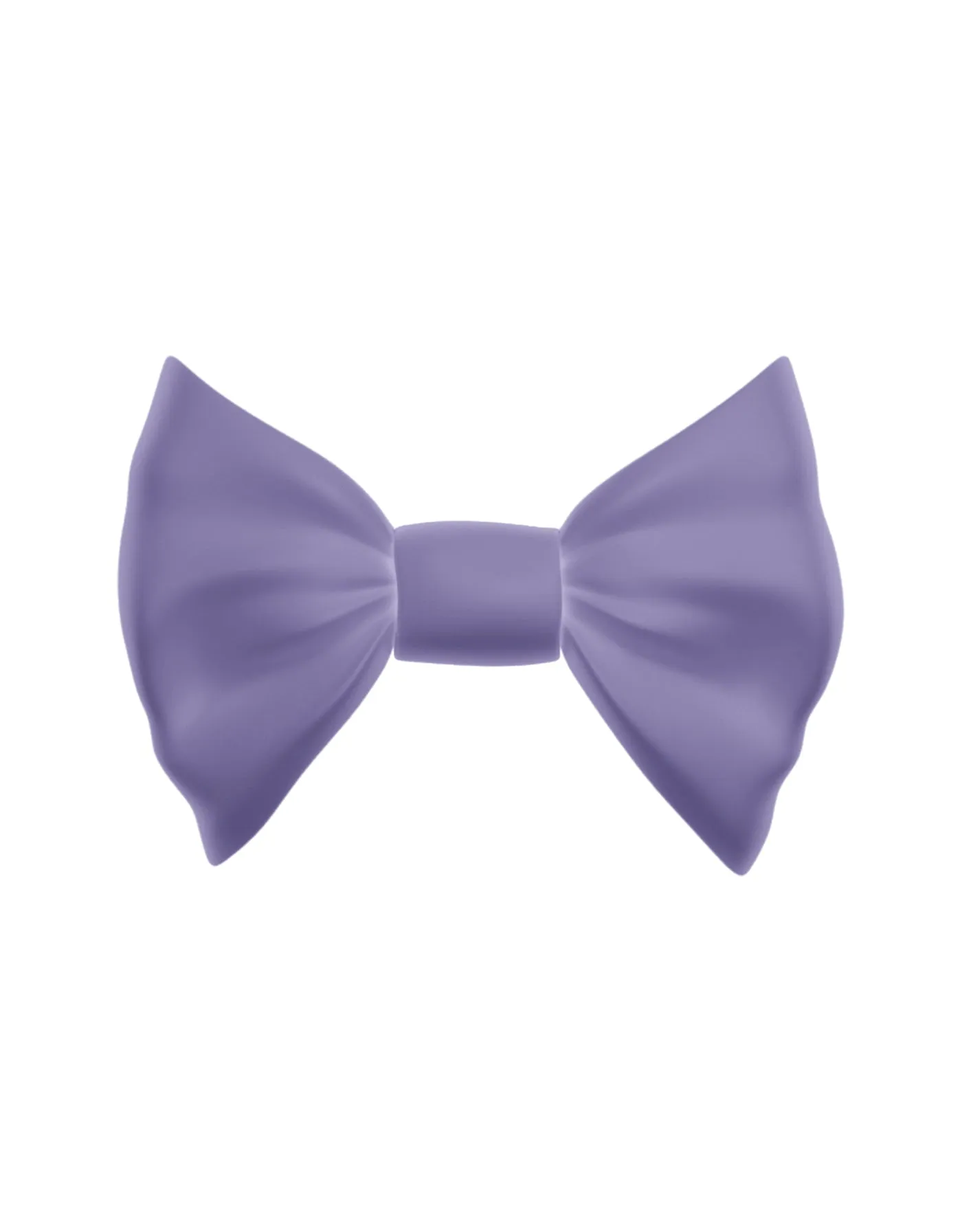 Solid Color Lycra Hair Bow