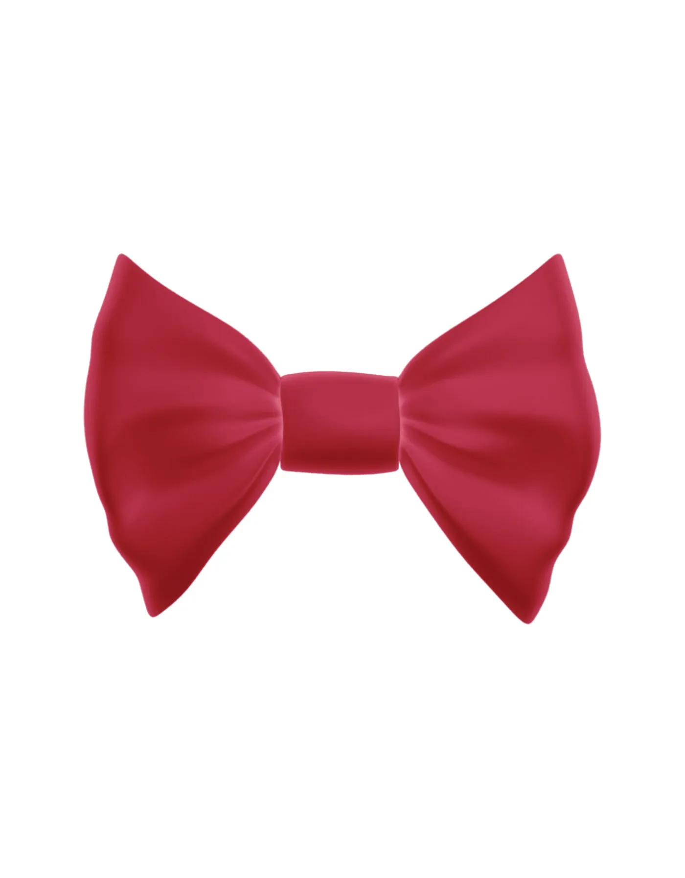 Solid Color Lycra Hair Bow