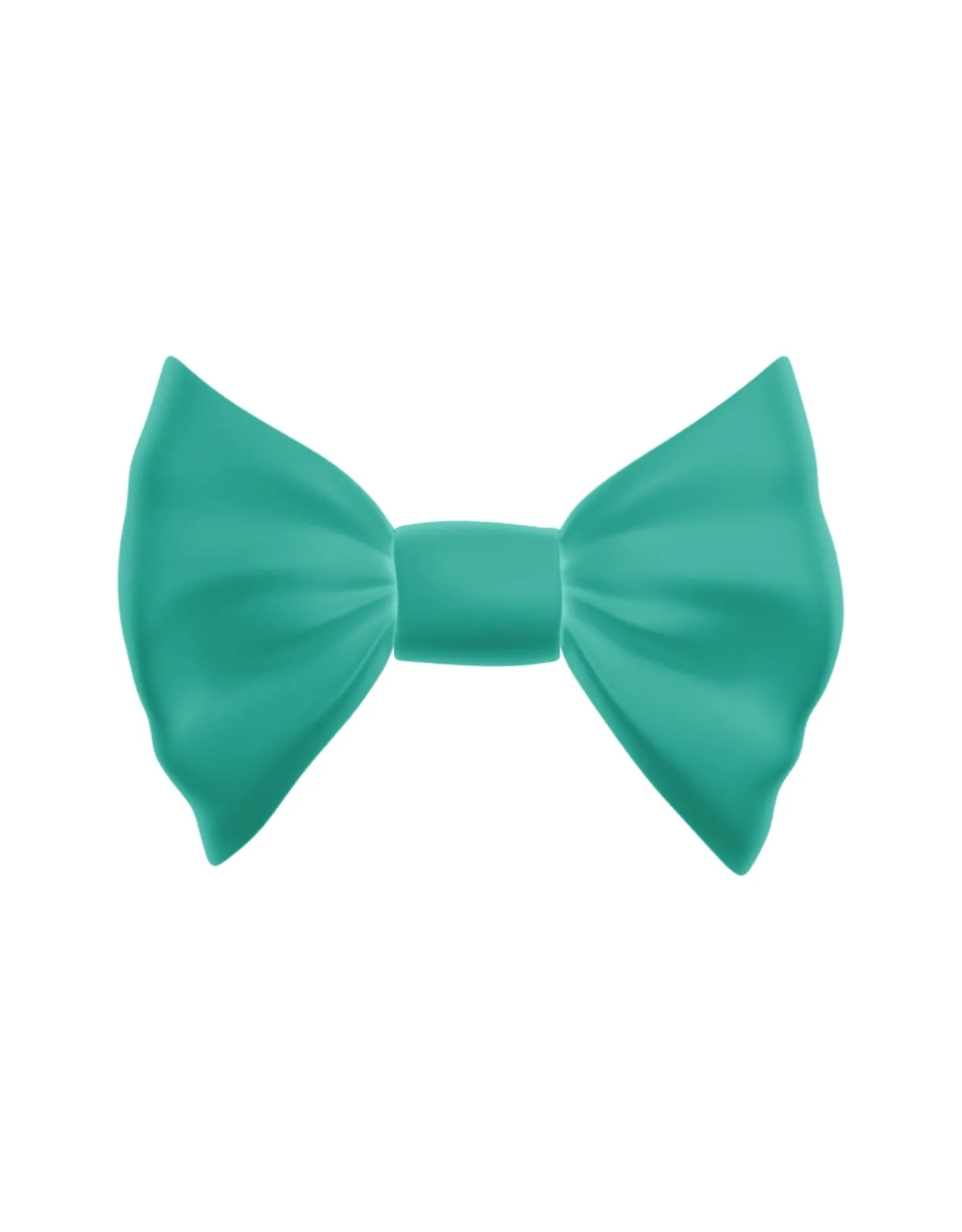 Solid Color Lycra Hair Bow