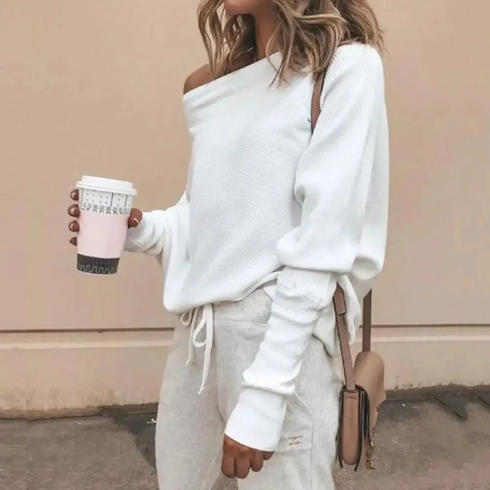Solid Color Stretchy Women Blouse Sexy