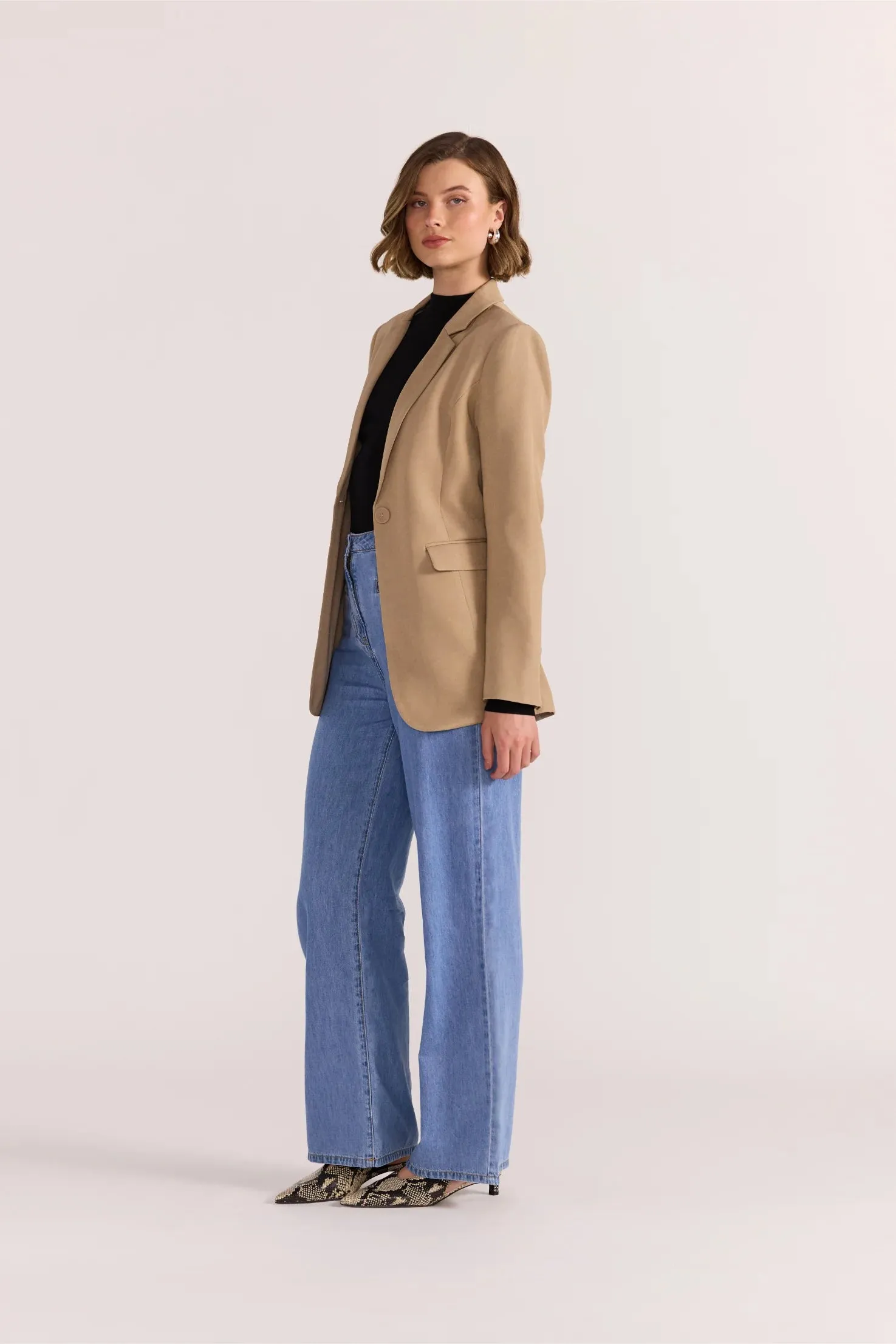 Staple The Label Bromley Blazer | Camel