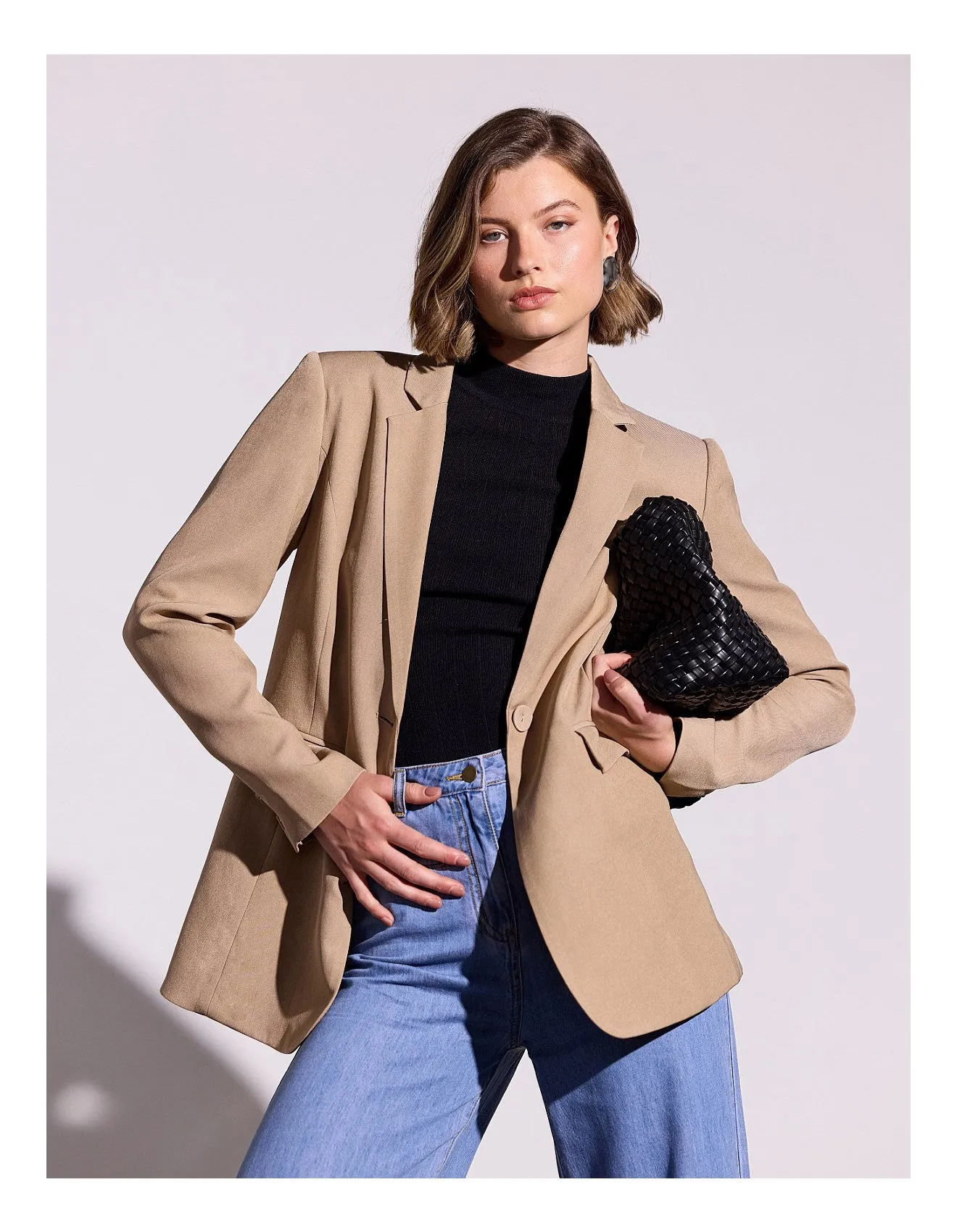 Staple The Label Bromley Blazer | Camel