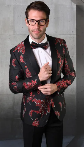 Statement  VJ-121-BL Mens Suit