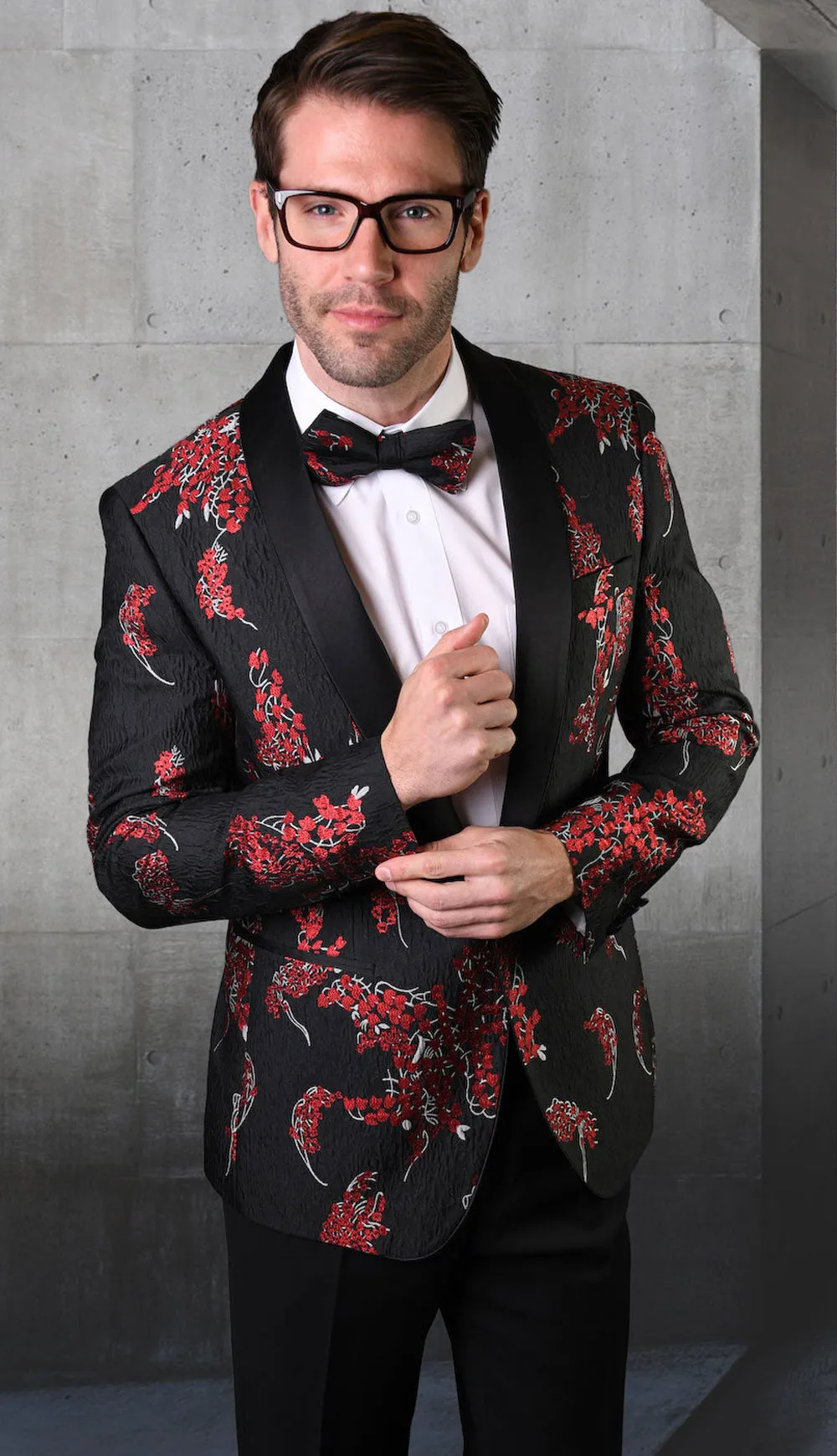 Statement  VJ-121-BL Mens Suit