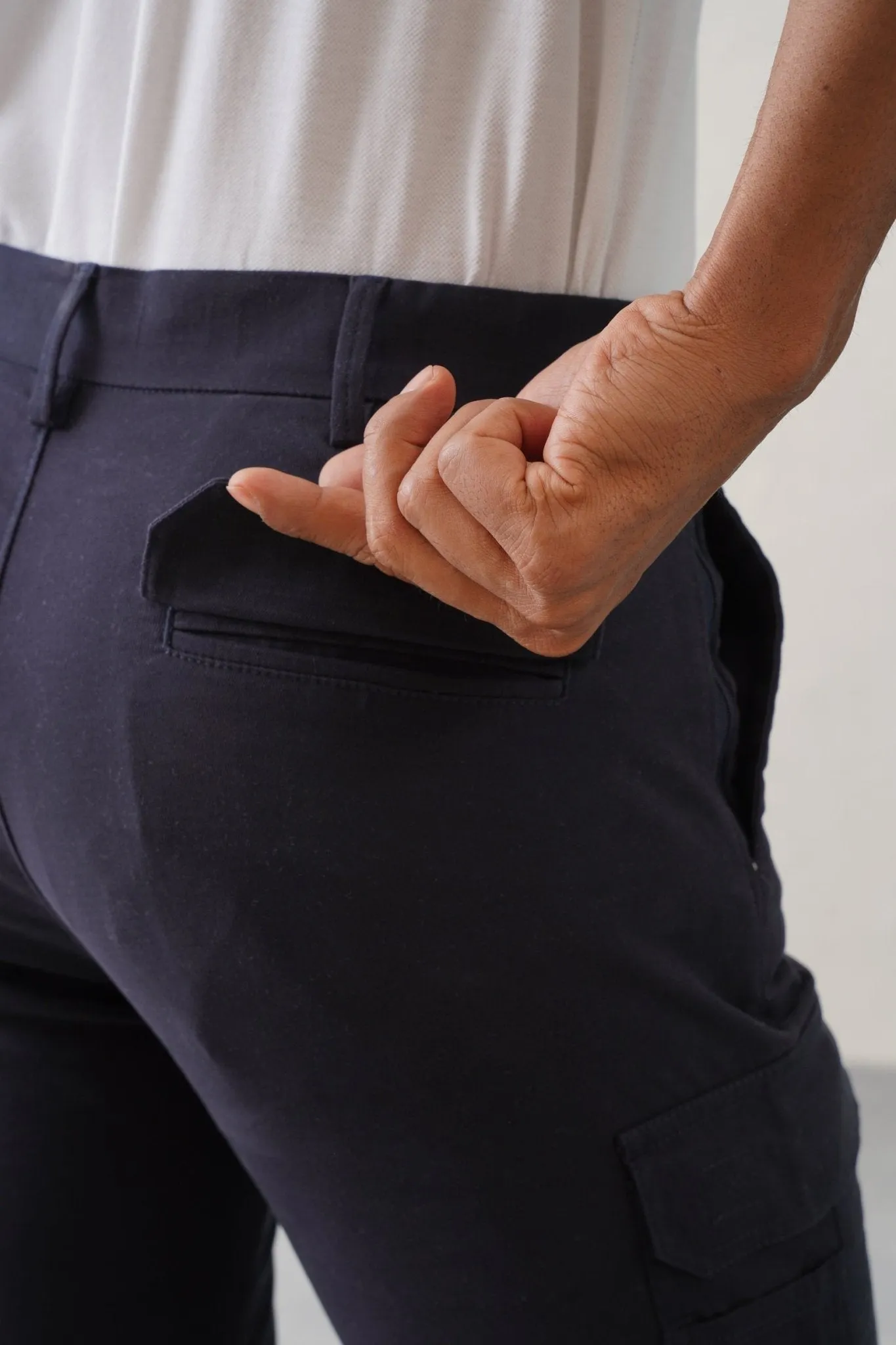 The Slim Fit Pro Cargo Pants - Navy