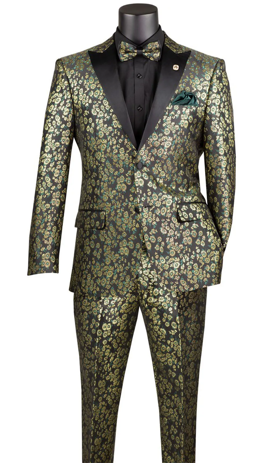 Vinci TSJQ-1-EMR Mens Tuxedo