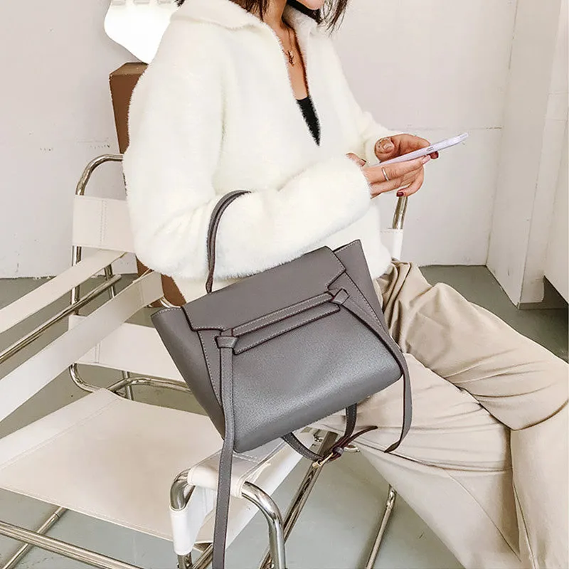 Women Fashion Crossbody Purse Satchel Large Solid Color Shoulder Handbag