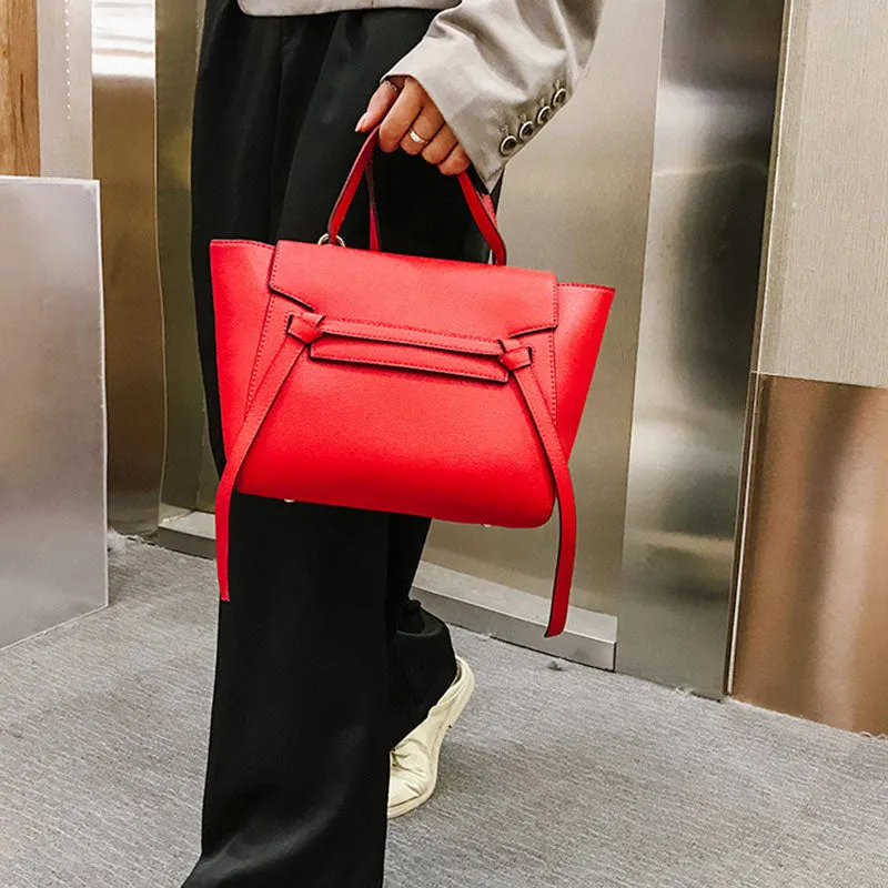 Women Fashion Crossbody Purse Satchel Large Solid Color Shoulder Handbag